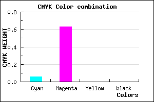#EF5FFF color CMYK mixer