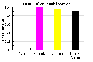 #180001 color CMYK mixer