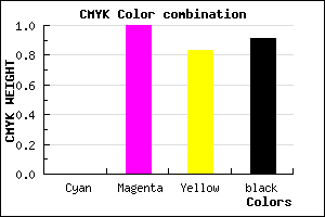 #180004 color CMYK mixer