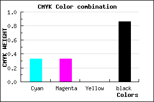 #181824 color CMYK mixer