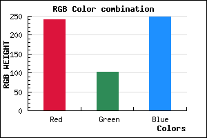 rgb background color #F066F8 mixer