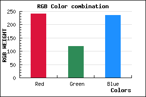 rgb background color #F077EB mixer