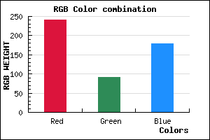rgb background color #F05BB2 mixer