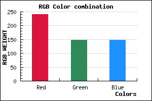 rgb background color #F19393 mixer
