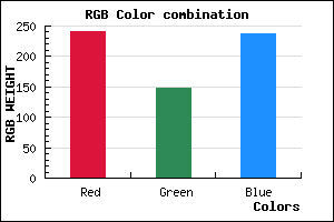 rgb background color #F193EE mixer