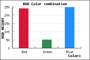 rgb background color #F134F8 mixer