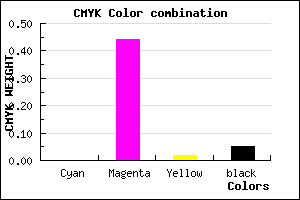 #F288EC color CMYK mixer
