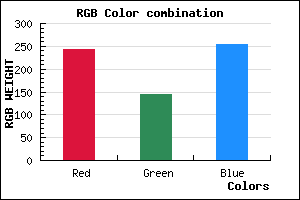 rgb background color #F291FF mixer