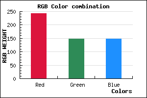rgb background color #F29393 mixer