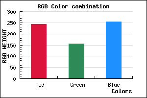 rgb background color #F29BFF mixer