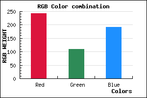 rgb background color #F36DBF mixer