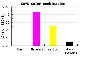 #F38BB7 color CMYK mixer