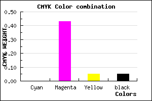 #F38BE8 color CMYK mixer