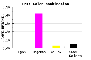 #F38CEC color CMYK mixer