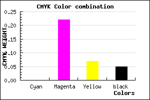#F3BDE1 color CMYK mixer