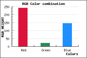 rgb background color #F31592 mixer
