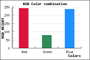 rgb background color #F34FEE mixer