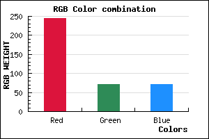 rgb background color #F44848 mixer
