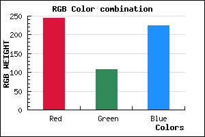 rgb background color #F56CE1 mixer