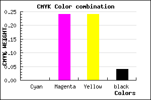 #F5BBBB color CMYK mixer