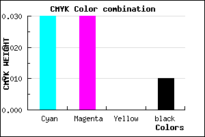 #F5F4FC color CMYK mixer