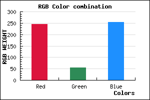 rgb background color #F537FF mixer