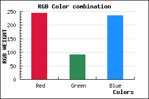 rgb background color #F55BEC mixer