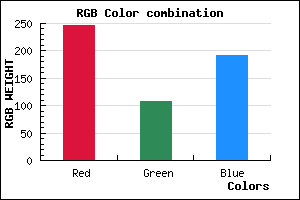 rgb background color #F66CBF mixer