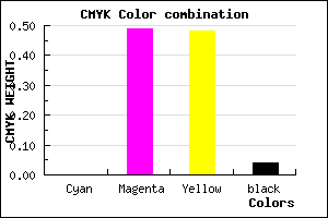 #F67E81 color CMYK mixer
