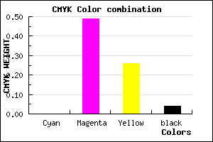 #F67EB7 color CMYK mixer