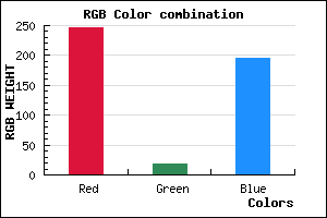 rgb background color #F612C3 mixer