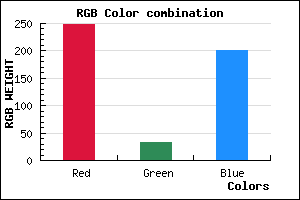 rgb background color #F820C8 mixer