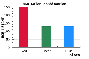 rgb background color #F98181 mixer