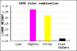 #F9B7C1 color CMYK mixer