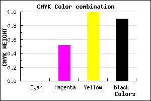 #190C00 color CMYK mixer
