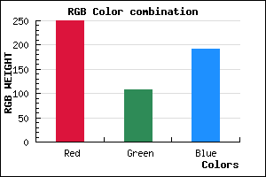 rgb background color #FA6CBF mixer