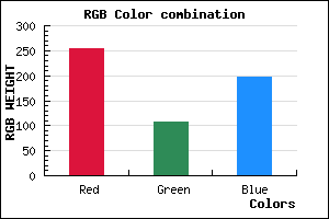 rgb background color #FF6CC6 mixer