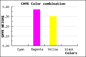 #FFA0B3 color CMYK mixer