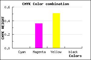 #FFA47E color CMYK mixer