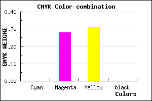 #FFB7B1 color CMYK mixer