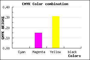 #FFD8B1 color CMYK mixer