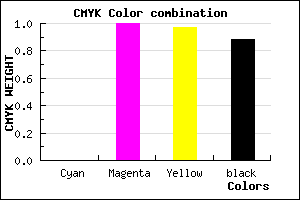 #1E0001 color CMYK mixer