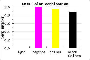 #1F0002 color CMYK mixer