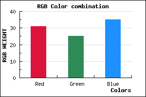 rgb background color #1F1923 mixer