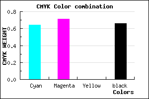 #1F1957 color CMYK mixer