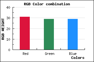 rgb background color #1F1D1D mixer