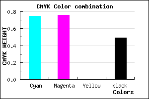 #211F83 color CMYK mixer