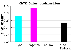 #210777 color CMYK mixer