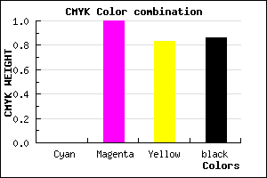 #230006 color CMYK mixer