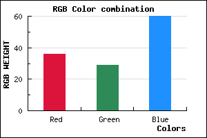 rgb background color #241D3C mixer
